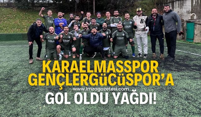 7 gollü maçta kazanan Karaelmasspor