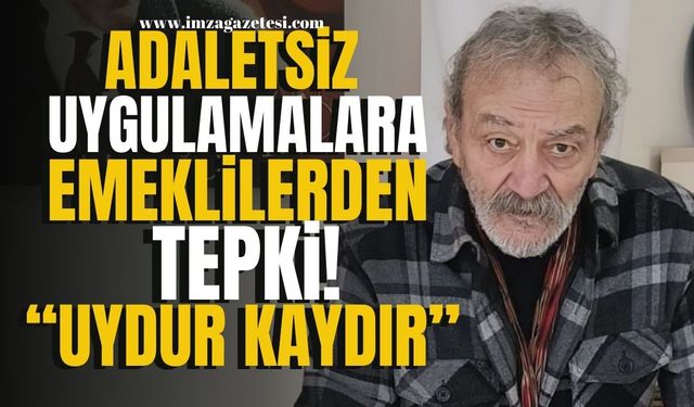 Adaletsiz Uygulamalara Emeklilerden Tepki Büyüyor! Adnan Küçükvar, "Emekliye uygulanan uydur kaydır" Zonguldak Haber