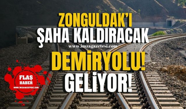 Zonguldak’ın Kilit Rol Üstlendiği Adapazarı-Bartın Demiryolu Projesi Başlıyor!