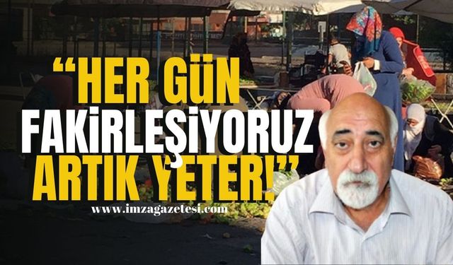 Ali Topaloğlu'ndan hükümete tepki! "Her gün fakirleşiyoruz, artık yeter!" | Zonguldak Haber