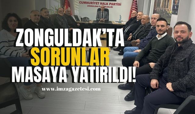 CHP İl Başkanı Devrim Dural, Trabzon Derneği Üyelerini Ağırladı! | Zonguldak Haber