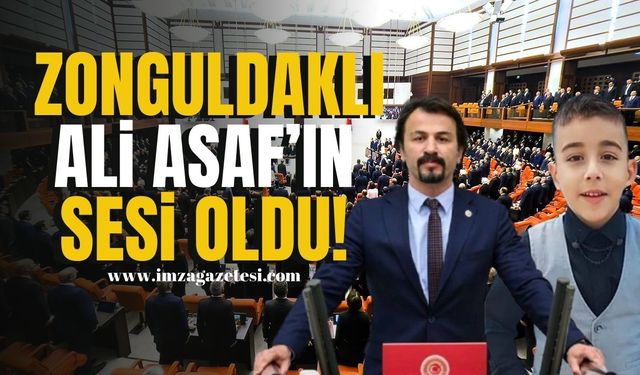 CHP Zonguldak Milletvekili Ertuğrul, DMD Hastası Zonguldaklı Asaf Ali Özkan'ı TBMM'den Gündeme Taşıdı!