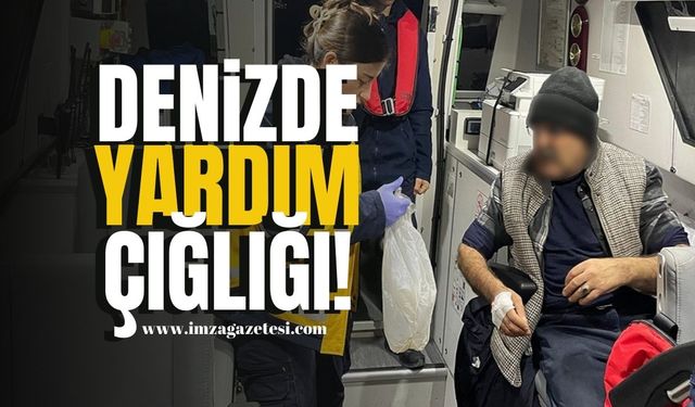 Denizde Fenalaşan Balıkçıya Anında Müdahale! | Kastamonu Haber