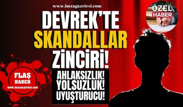 Devrek’te Skandallar Zinciri! Uyuşturucu, yolsuzluk, ahlaksızlık, duyanın ağzı açık kaldı! | Devrek Haber