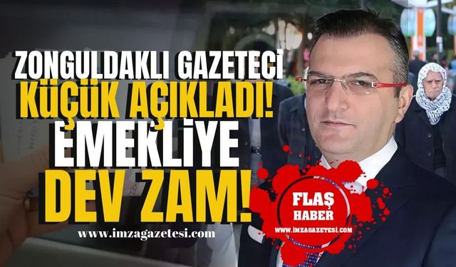 Emekli Maaşlarına Dev Zam Beklentisi! Zonguldaklı Gazeteci Cem Küçük Açıkladı! | Emekli Haberleri