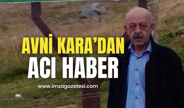 Eski gazeteci Aykut Kara’nın  baba acısı!