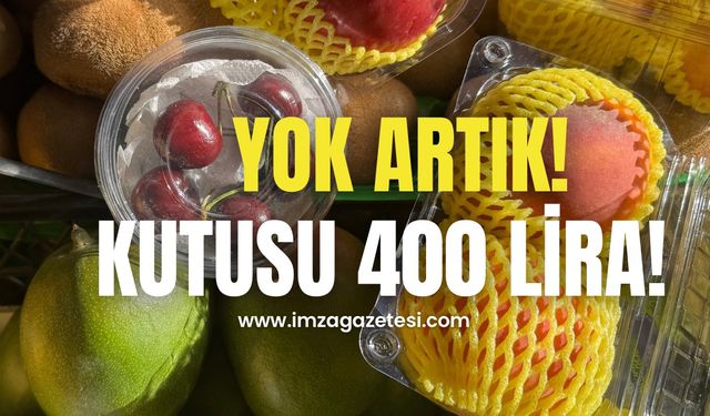 Görenler şaşkına döndü! Kutusu 400 liradan satıldı