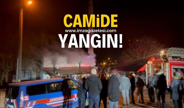 Camide yangın