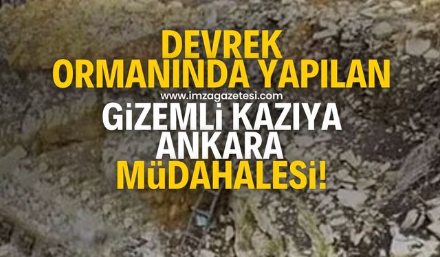 Gizemli kazıya Ankara müdahalesi