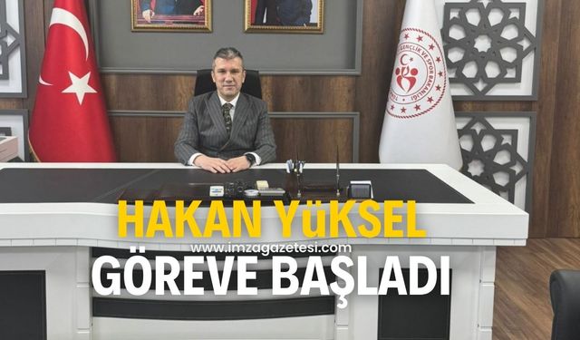 Hakan Yüksel göreve başladı