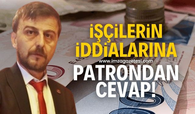 İşçilerin maaşını ödemediği öne sürülen İlçe Başkanı iddialara cevap verdi!