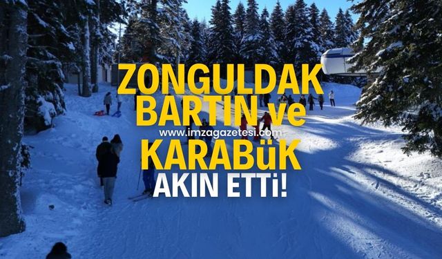 İstanbul, Karabük, Çankırı, Samsun, Sinop, Zonguldak, Bartın Ilgaz dağına akın etti!