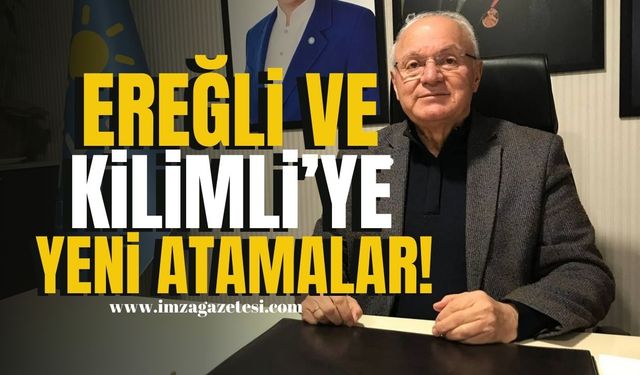 İYİ Parti Ereğli ve Kilimli İlçe Başkanlıklarına Yeni Atamalar! | Ereğli Haber