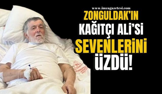 Zonguldak'ın 'Kağıtçı Ali'si Ali Dökel Hayatını Kaybetti...