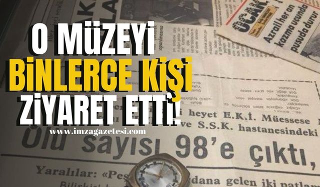 Karaelmas Maden Şehitleri Müzesi'ni 7 bin 173 kişi ziyaret etti! | Zonguldak Haber