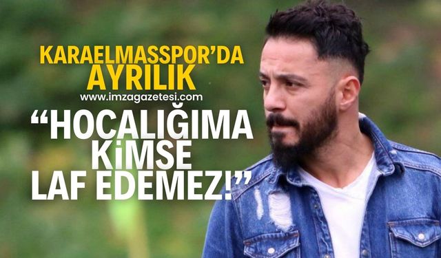 Karaelmasspor'da Beytullah Kaplan ile yollar ayrıldı! Kaplan'dan istifa açıklaması