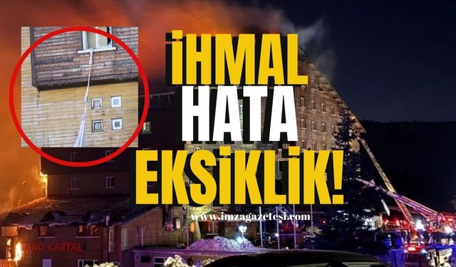 Kartalkaya Otel yangınında; “Kimse yoğurdum ekşi demez!”