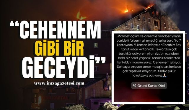 Kartalkaya Yangınında Hayatta Kalan Begüm’ün İnanılmaz Kurtuluş Hikayesi: "Cehennem Gibi Bir Geceydi" | Bolu Haber