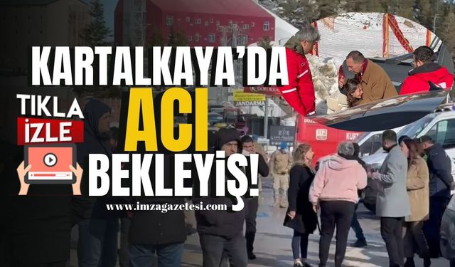 Kartalkaya'da Dehşet Anları! Kayıp Yakınları İçin Umutlu Bekleyiş| Bolu Haber