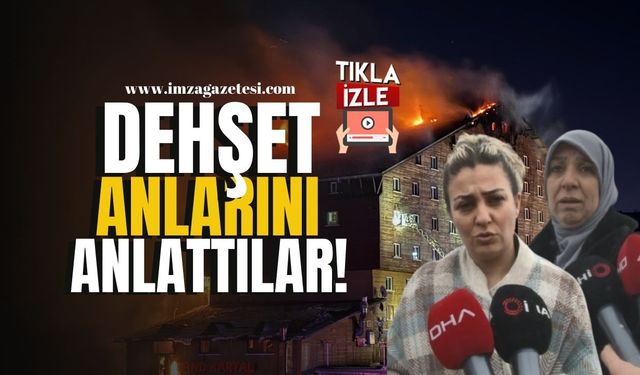 Kartalkaya'daki Yangından Kurtulanlar Dehşet Anlarını Anlattı! | Bolu Haber