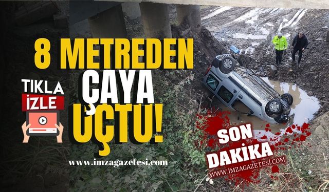 Kastamonu'da Dehşet! 8 Metreden Çaya Uçtu! | Kastamonu Haber