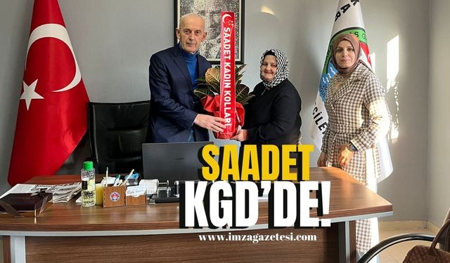 Saadet Partisi'nden KGD'ye kutlama...