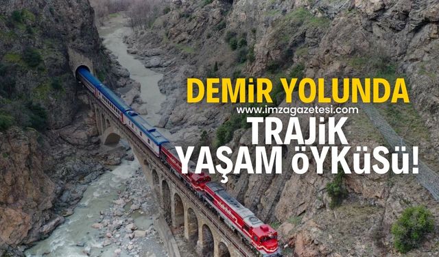 Kömüre giden demir yolunda trajik yaşam öyküsü!