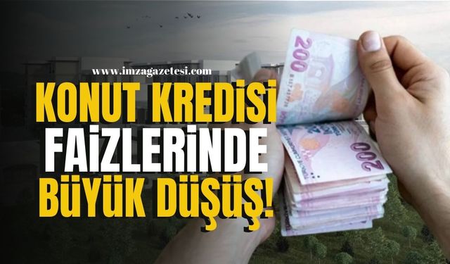 Konut Kredisi Faizlerinde Büyük Düşüş! 2 Milyon TL İçin Aylık Ödemeler Ne Kadar? | İmza