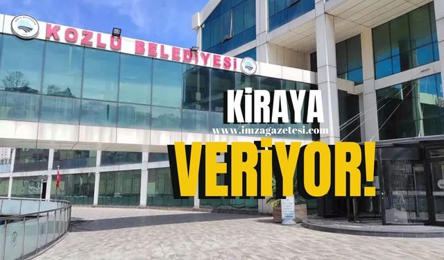 Kozlu Belediyesi Taşınmaz Mallarını Kiraya Veriyor! İşte İhale Detayları...