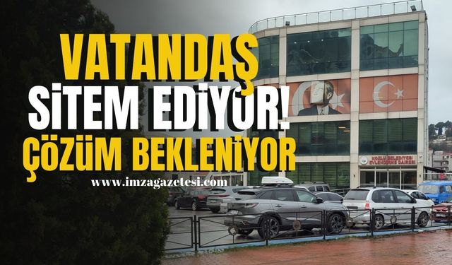 Kozlu Belediyesi'ne, vatandaştan sitem ve öneri! | Kozlu Haber