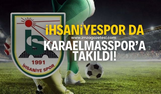 Lider İhsaniyespor, Karaelmasspor'a takıldı