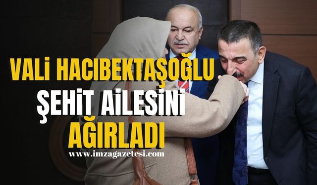 Zonguldak Valisi Hacıbektaşoğlu, Şehit Ailesiyle Bir Araya Geldi... | Zonguldak Haber