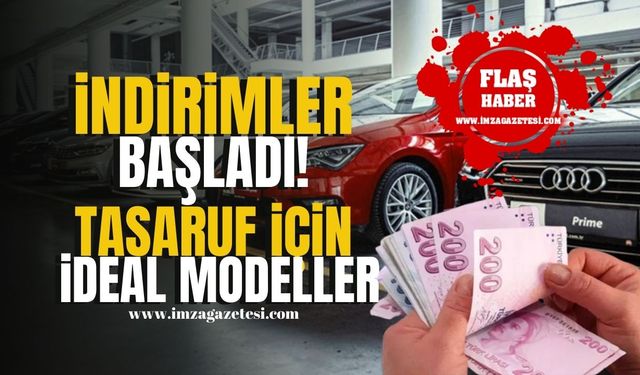 Otomobil Fiyatlarında İndirimler Başladı! Tasarruf Etmek İçin İdeal Modeller... | Gündem Haber