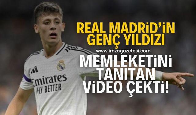 Real Madridli Arda Güler, Bolu'yu tanıttı