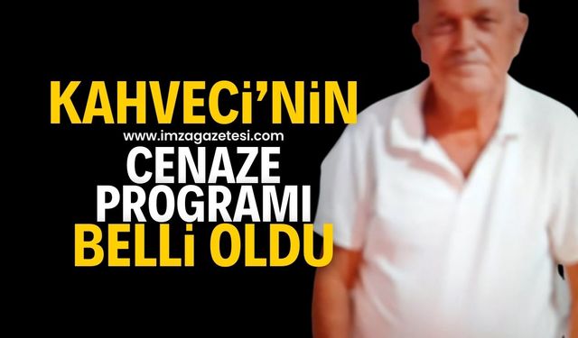 Saha Komiseri Cemal Kahveci'nin cenaze programı belli oldu