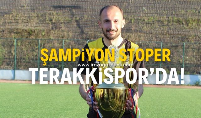 Şampiyon stoper Terakkispor'da