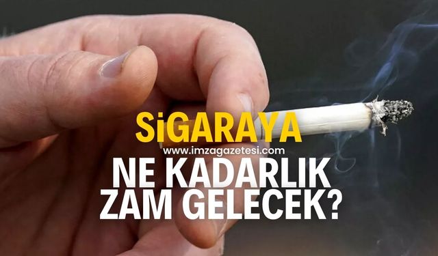 Sigarada beklenen zammı açıkladı