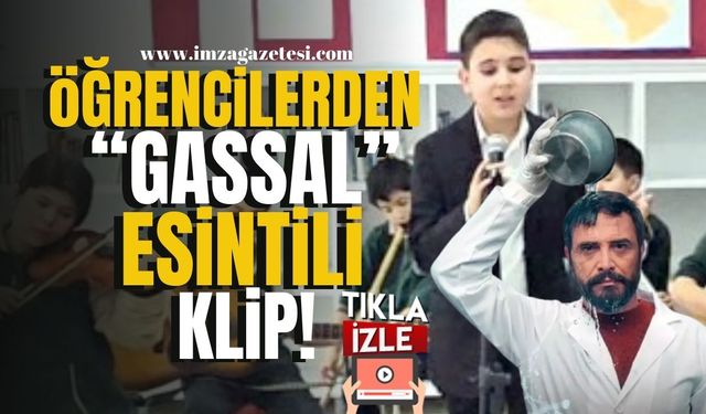 Takdir Belgesi Alamayan Öğrencilerden "Gassal" Dizisi Esintili Klip! | Kastamonu Haber