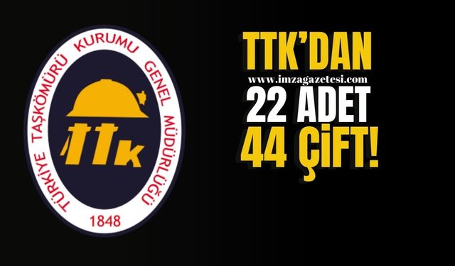 TTK’dan 22 adet, 44 çift!