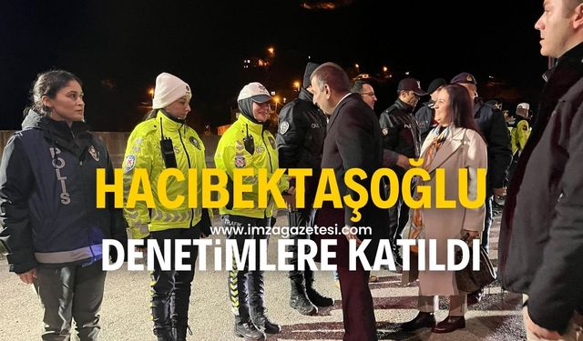 Yılbaşı denetimine katılan Zonguldak Valisi Osman Hacıbektaşoğlu, ekiplerin yeni yılını kutladı