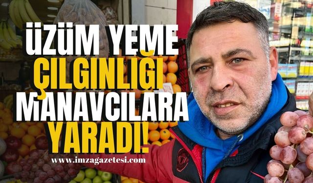 Yılbaşında 12 adet üzüm yeme çılgınlığı, manavcılara yaradı! | Zonguldak Haber