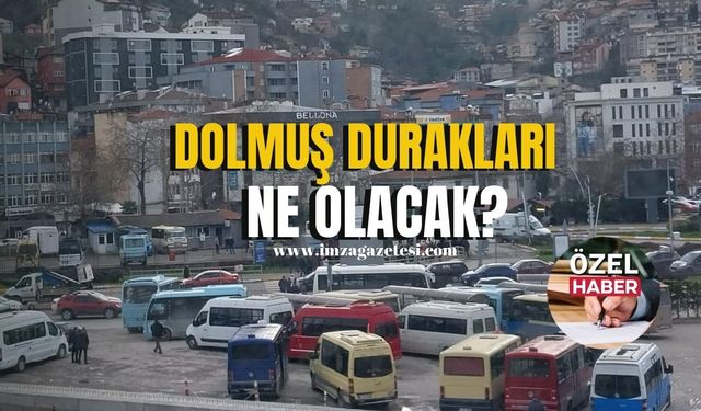 Şehrin göbeğindeki dolmuş durakları ne olacak?