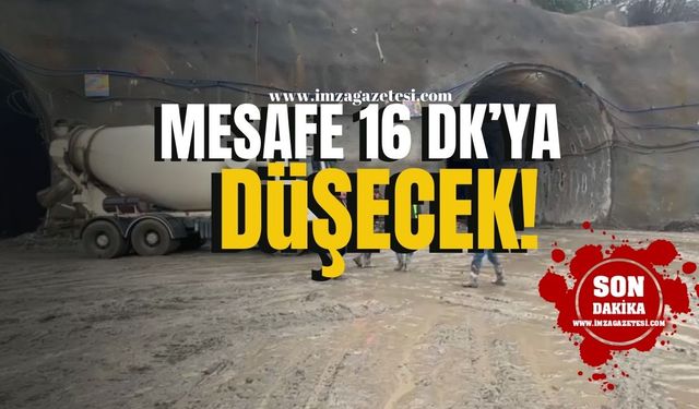 Zonguldak-Filyos Arası 16 Dakikaya Düşecek! Tünel Projesinde Büyük İlerleme!