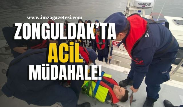 Sahil Güvenlik’ten Zonguldak’ta Acil Müdahale! | Zonguldak Haber