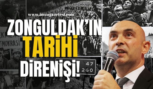 Zonguldak’ın Tarihi Direnişi 34. Yılında Anıldı! | Zonguldak Haber