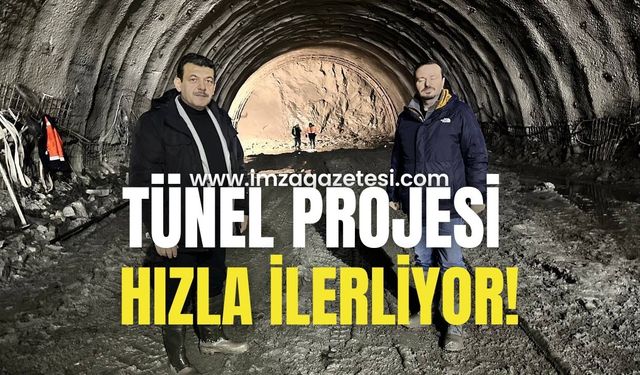 Zonguldak-Filyos Tünel Projesi Hızla İlerliyor: 16 Dakikaya Ulaşım Yakın!