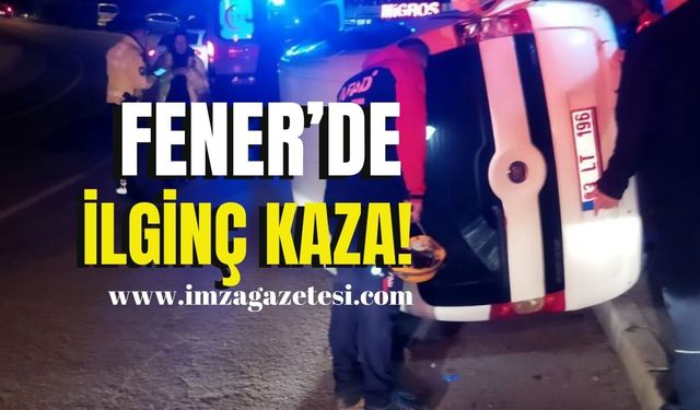 Fener’de kaza! Ekipler sevk edildi