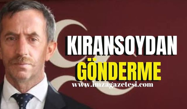 Niyazi Kıransoy’dan gönderme!