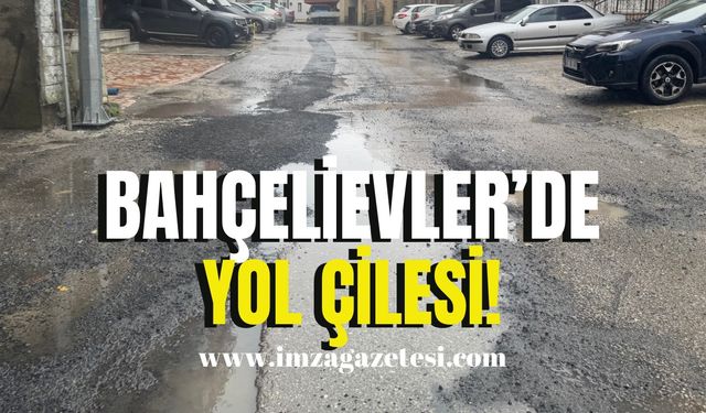 Bahçelievler’de yol çilesi! Vatandaş saniyeden çıkamıyor