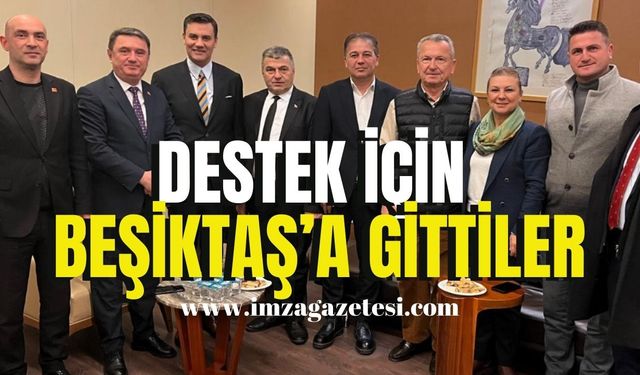 Destek için İstanbul’a gittiler!